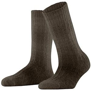 ESPRIT Dames Shaded Boot wol ademend warm halfhoog met patroon 1 paar sokken, meerkleurig (Mouline 055), 36-41