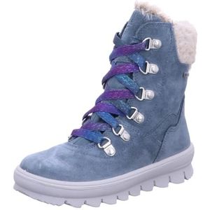 Superfit Mädchen FLAVIA warm gefütterte Gore-Tex Stiefel, BLAU/LILA 8000