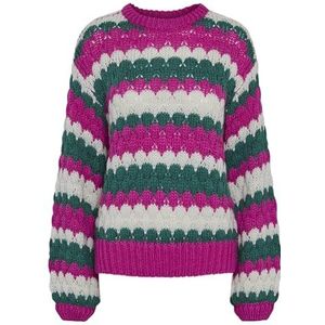 Pullover - Gebreid - Ronde Hals - Lange Mouwen - Dames