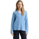 TOM TAILOR Damestrui, 34910 - Light Fjord Blue Melange, XL