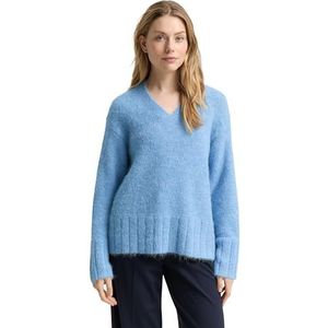 TOM TAILOR Damestrui, 34910 - Light Fjord Blue Melange, XL