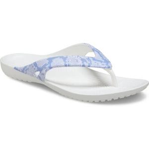 Crocs Kadee II Flip W dames Teenslipper Flip, Lapis/Multi, 42/43 EU