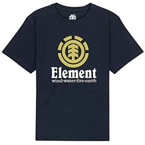 Element T-Shirt Verticaal Jongens 8-16 Zwart XS