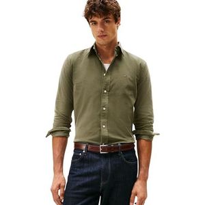 Tommy Hilfiger - Corduroy Overhemd - Effen - Regular Fit - Puur Katoen