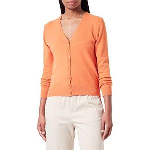 United Colors of Benetton Cardigan M/L 1002D6879 pullover, oranje 1C0, S voor dames