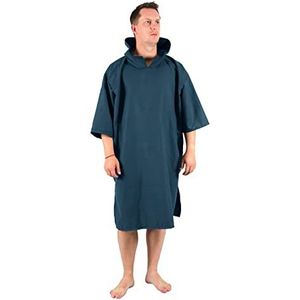 Lifeventure - Wikkeljas - Marineblauw - Microvezel Poncho met Capuchon