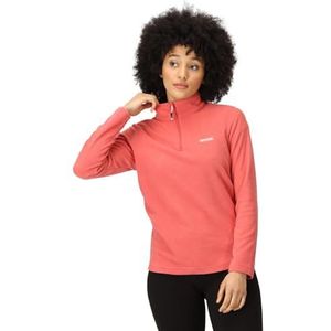 Regatta Sweethart lichtgewicht fleece trui met 1/2 rits voor dames, roze, 34