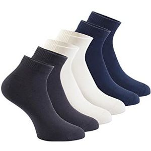 Wonder Kaan Mannen MAMDLG100016 6 paar bamboe sokken, veelkleurig, 41-45 (Pack van 6), Multi kleuren, One Size