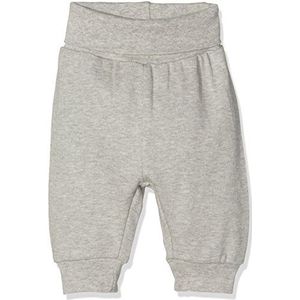 Schnizler Unisex baby joggingbroek babybroek melange met elastische buikomslag, Oeko-Tex Standard 100