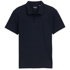 TOM TAILOR Poloshirt voor heren, 10668 - Sky Captain Blue, XL
