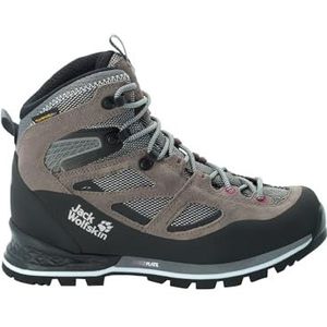 Jack Wolfskin Dames Force Crest Texapore Mid W middelhoog, Tarmac Grijs Roze, 43 EU