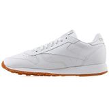 Reebok Unisex klassieke lederen sneaker, FTWR wit/FTWR wit/puur grijs 3, 4.5 UK, Ftwr Wit Ftwr Wit Puur Grijs 3, 36.5 EU