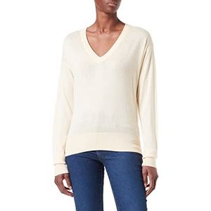 Scotch & Soda Dames V-hals relaxed-fit Ecovero Blend Sweater Pullover
