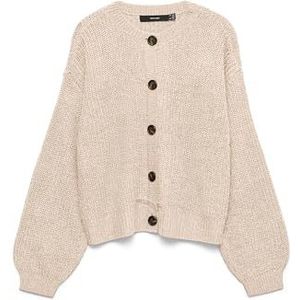 VERO MODA - VMLea - Gebreid Vest - Greige
