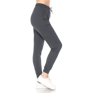 Leggings Depot Leggings voor dames, Antraciet grijs., L