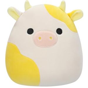 Squishmallows SQCR05402 - Bodie de Koe 19 cm, officiële Jazwares pluche, superzacht knuffeldier