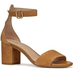 Geox - Virnilisa 65 S - Sandalen - Beige - Suède - Verstelbare Enkelband