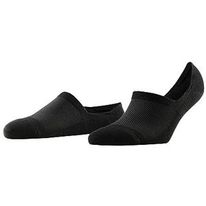 Burlington Dames Liner sokken Athleisure W IN Ademend Sneldrogend Onzichtbar eenkleurig 1 Paar, Zwart (Black 3000), 39-42