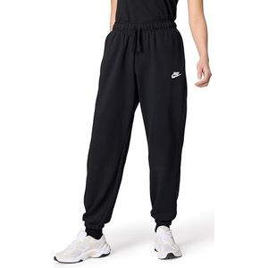 Nike Womens Pant Sportswear Club Fleece, Black/White, DQ5800-010, XL-S