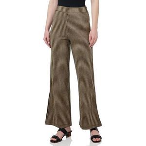 United Colors of Benetton broek voor dames, Pied De Poule bruin en beige 930, M