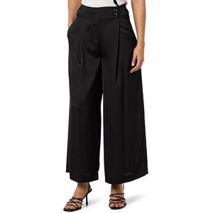 PARNE broek satijn mat, Z99_Zwart Sedan, 38 NL