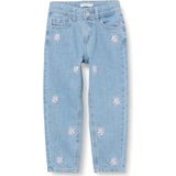 NAME IT Nmfbella Shaped Emb Jeans 3285-Be, blauw, 104 cm