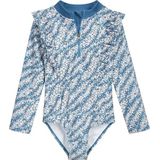 Playshoes - Schwimmanzug - Badpak - Petrol - Gerecycled Polyester, UV-Bescherming 50+