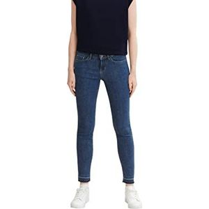TOM TAILOR Denim Dames Jona Extra Skinny Jeans 1032724, 10114 - Clean Dark Stone Blue Denim, 25