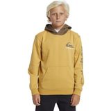 Quiksilver - Omni Logo - Hoodie - Blauw - Katoen Polyester Mix Fleece Stof