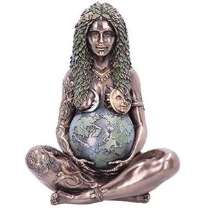 Nemesis Now Ethereal Mother Earth Gaia Kunstbeeldje, Polyresin, Brons, 30 cm