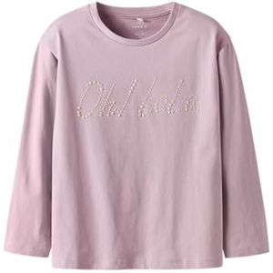 NAME IT Nkfriku Ls Nreg Top Box, Keepsake Lilac, 146-152