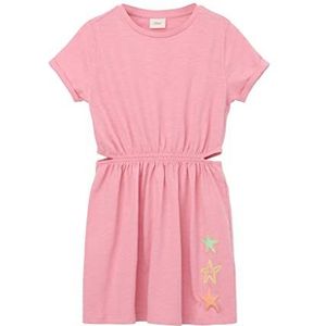 s.Oliver Junior Girls jurk, kort, roze, 104, roze, 104 cm
