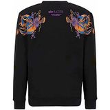 Sweater - Motiefprint - Sweatstof - Ronde Hals - Lange Mouw