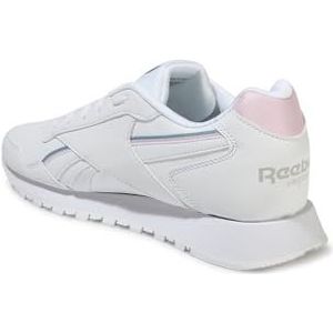 Reebok Unisex Glide Vegan Sneaker, Ftwr White Pixel Roze Blauwe Parel, 37.5 EU