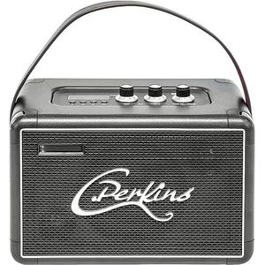 C.Perkins - MEMPHIS-SOUND - Draagbare Bluetooth Luidspreker - Kunstleer - Krachtig en Helder Geluid
