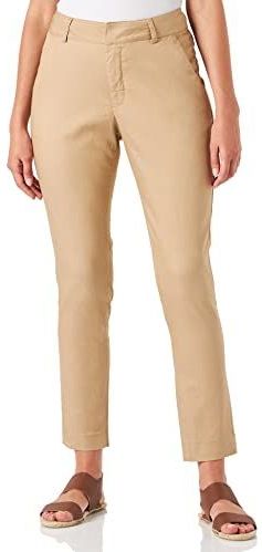 Kaffe - Chino 'Lea' - Sand - Slimfit - Mid Waist