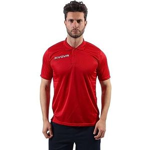 GIVOVA Poloshirt Pocket Unisex, Rood, 3XL