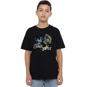 The Nightmare Before Christmas Nightmares Come True Unisex Kids T-shirt, zwart, 12-13 jaar, Zwart, 12-13 jaar