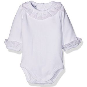 BABIDU Babybody met batista-hals, Roze, 12 Maanden