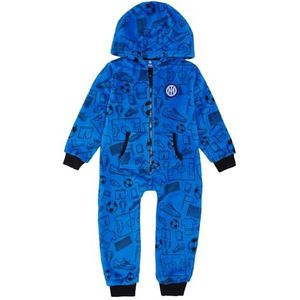 Inter Inter Jumpsuit voor pasgeborenen, het perfecte cadeau voor toekomstige fans. Een geweldig cadeau-idee om je kind warm te houden