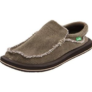 Sanuk Chiba Loafer Flat voor heren, Bruin, 43.5 EU