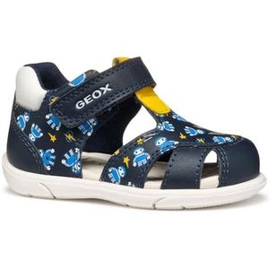 Geox Baby Jongens B Zapito Boy Sandaal, Navy Oker, 19 EU