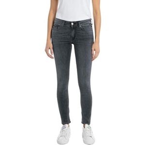 Replay New Luz Skinny fit jeans voor dames, 097, donkergrijs, 25W x 30L