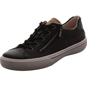Legero Dames Fresh Sneaker, zwart (zwart) 0130, 38 EU, zwart 0130, 38 EU