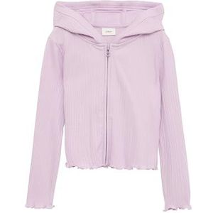 s.Oliver - Sweatshirt Jacke - Katoen - Met Capuchon