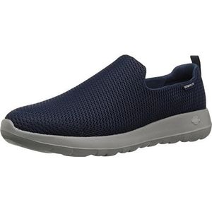 Skechers Heren Go Walk Joy Sneaker, Blauw Navy Grijs, 8.5 UK X-Wide