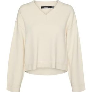 VERO MODA Dames Vmgold Piping Ls V-Neck Pull. Ga LCS Gebreide Trui, berk, XS