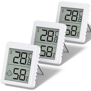 Aricode Mini LCD thermometer (wit)