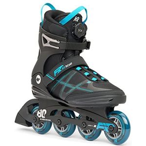 K2 F.I.T. 80 BOA inlineskates voor heren, 30H0000 Zwart/blauw EU: 44.5 (UK: 10 / US: 11)