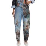 Desigual - Getaperde Jeans - Multicolor - Lang